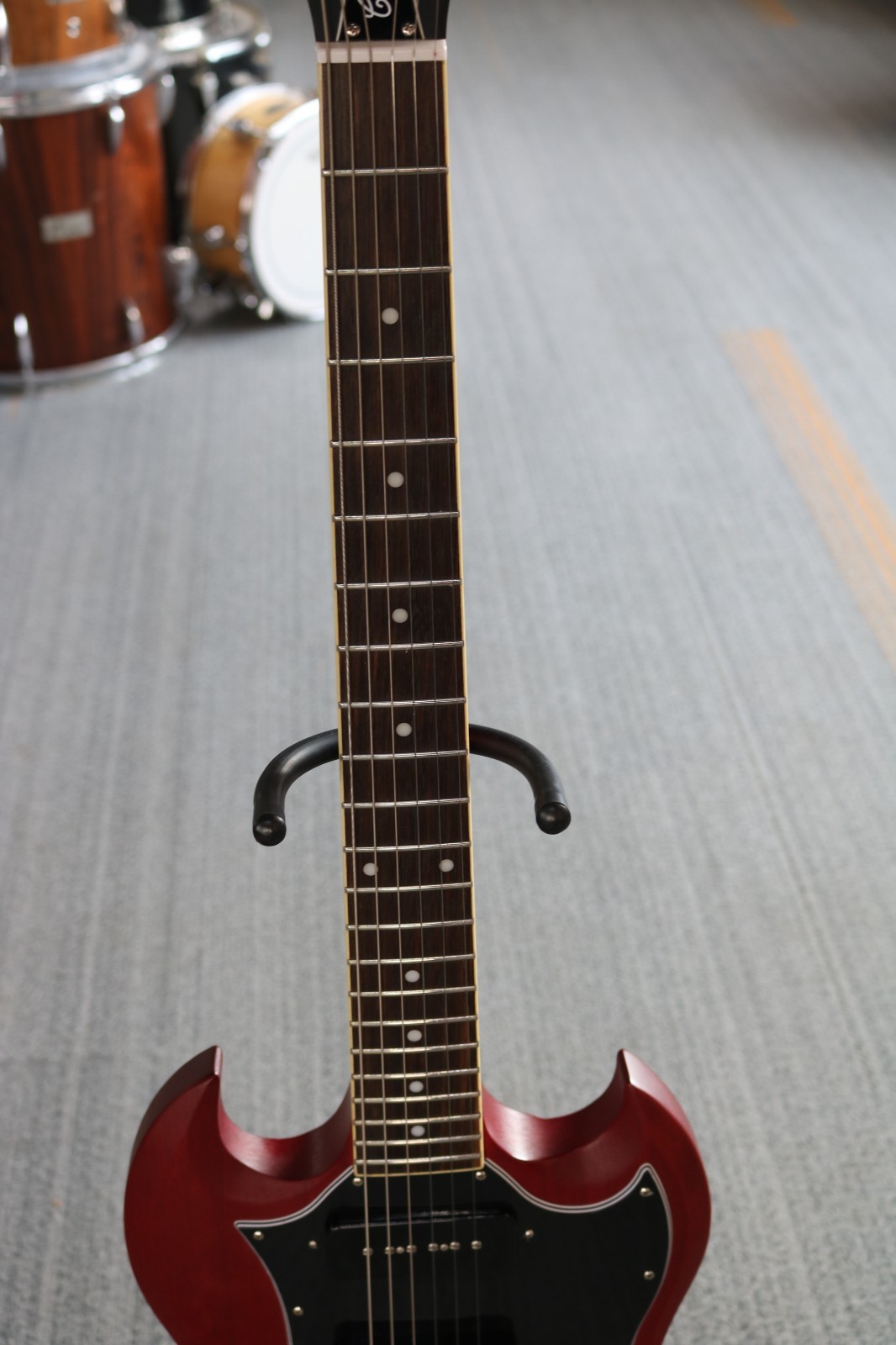 2020 Epiphone SG Classic P90’s Electric Guitar – Worn Cherry