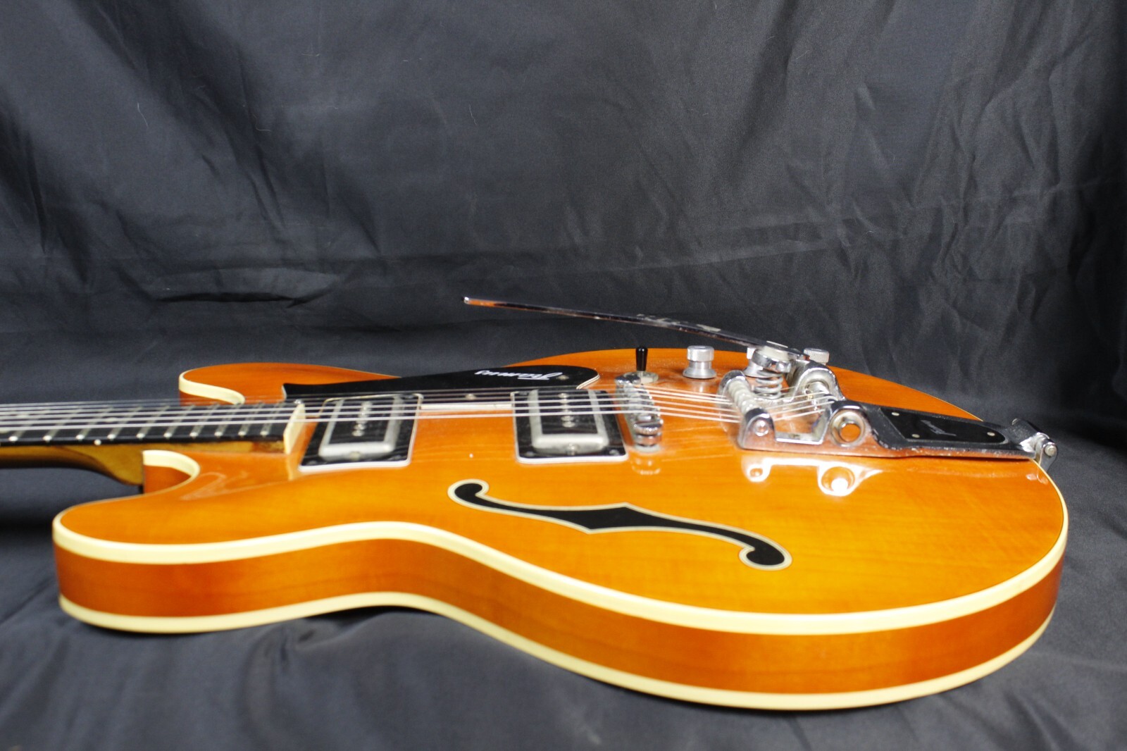 Framus Caravelle 5/117-52 60´s Orange Hollow-Body Guitar Made in Germany w/HSC