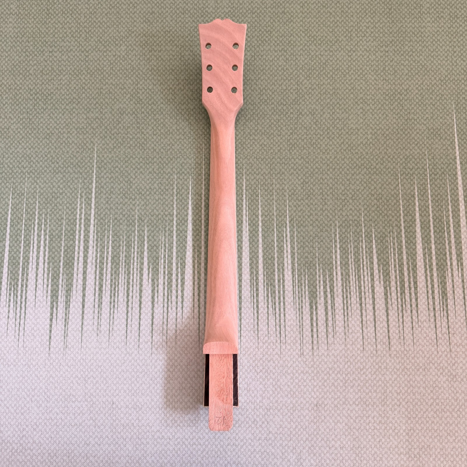 DIY 6-string LP Style Electric Guitar Kit Single binding Flame Maple Top CR part