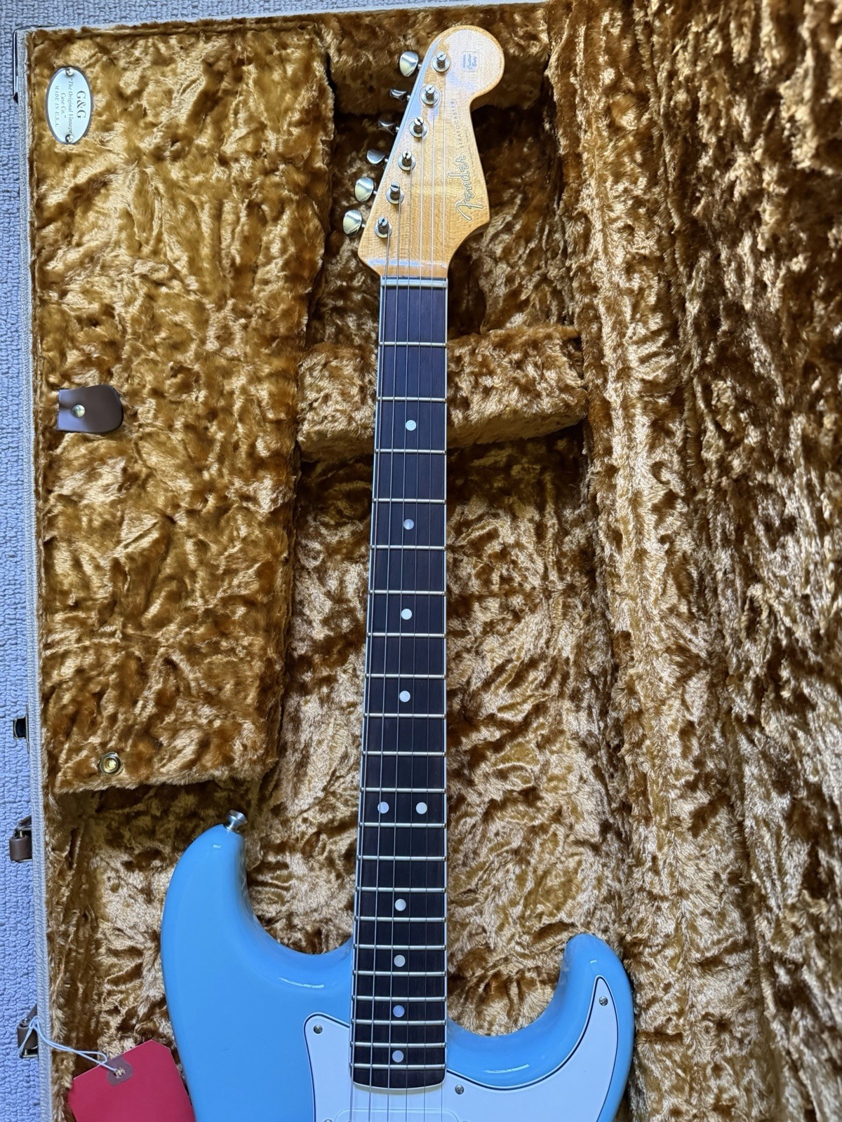 2018 Fender Eric Johnson Stratocaster Guitar in Tropical Turquoise with OHSC