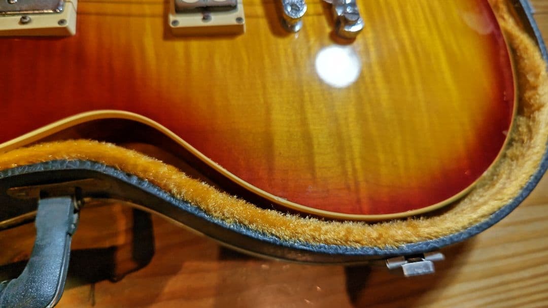 Greco vintage EG series Les Paul type Sunburst Electric Guitar Used From Japan
