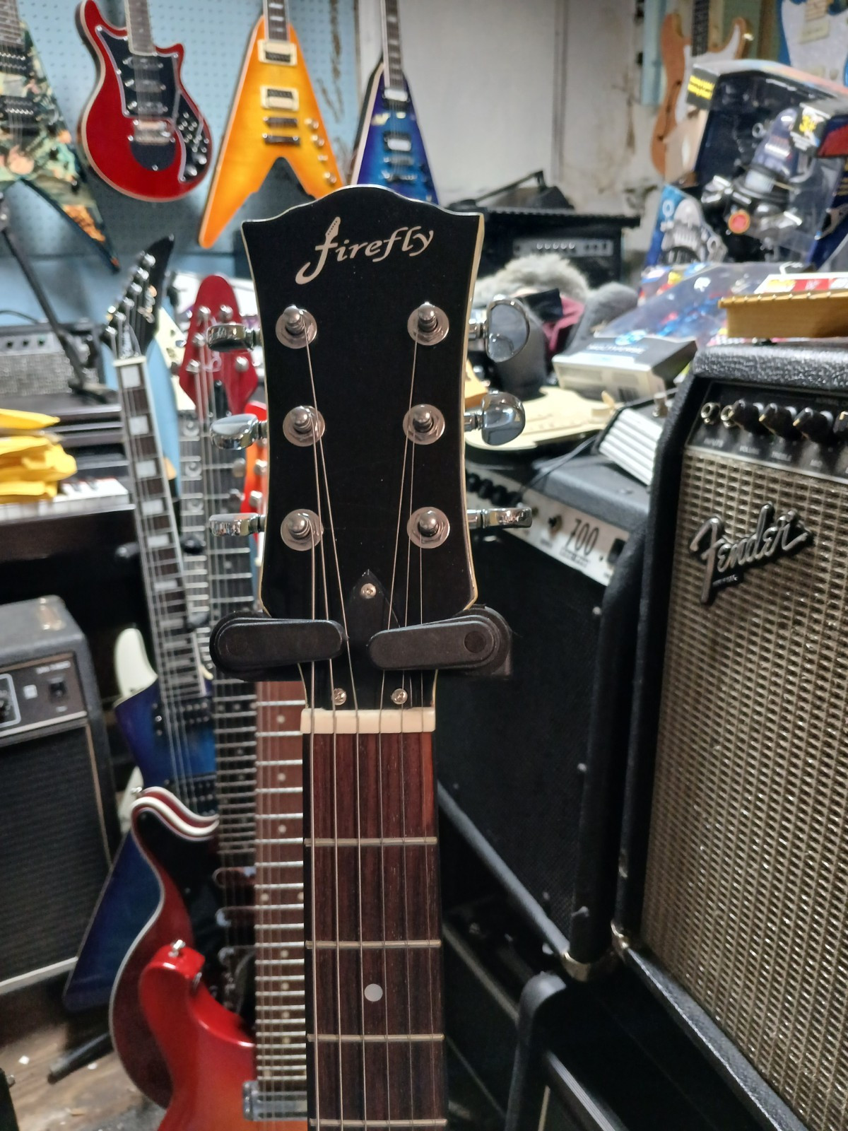 NEW Firefly DOUBLE CUTAWAY-THINK LES PAUL SPECIAL-P-90s creme-out of production