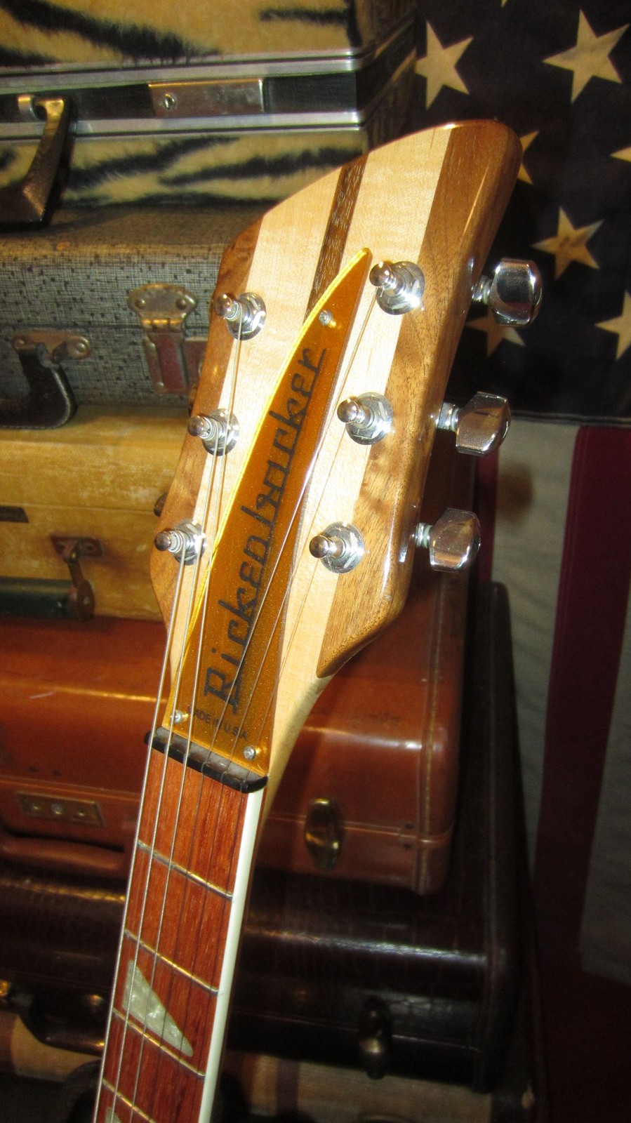 1996 Rickenbacker Model 370 Mapleglo w/ Original Case and Papers