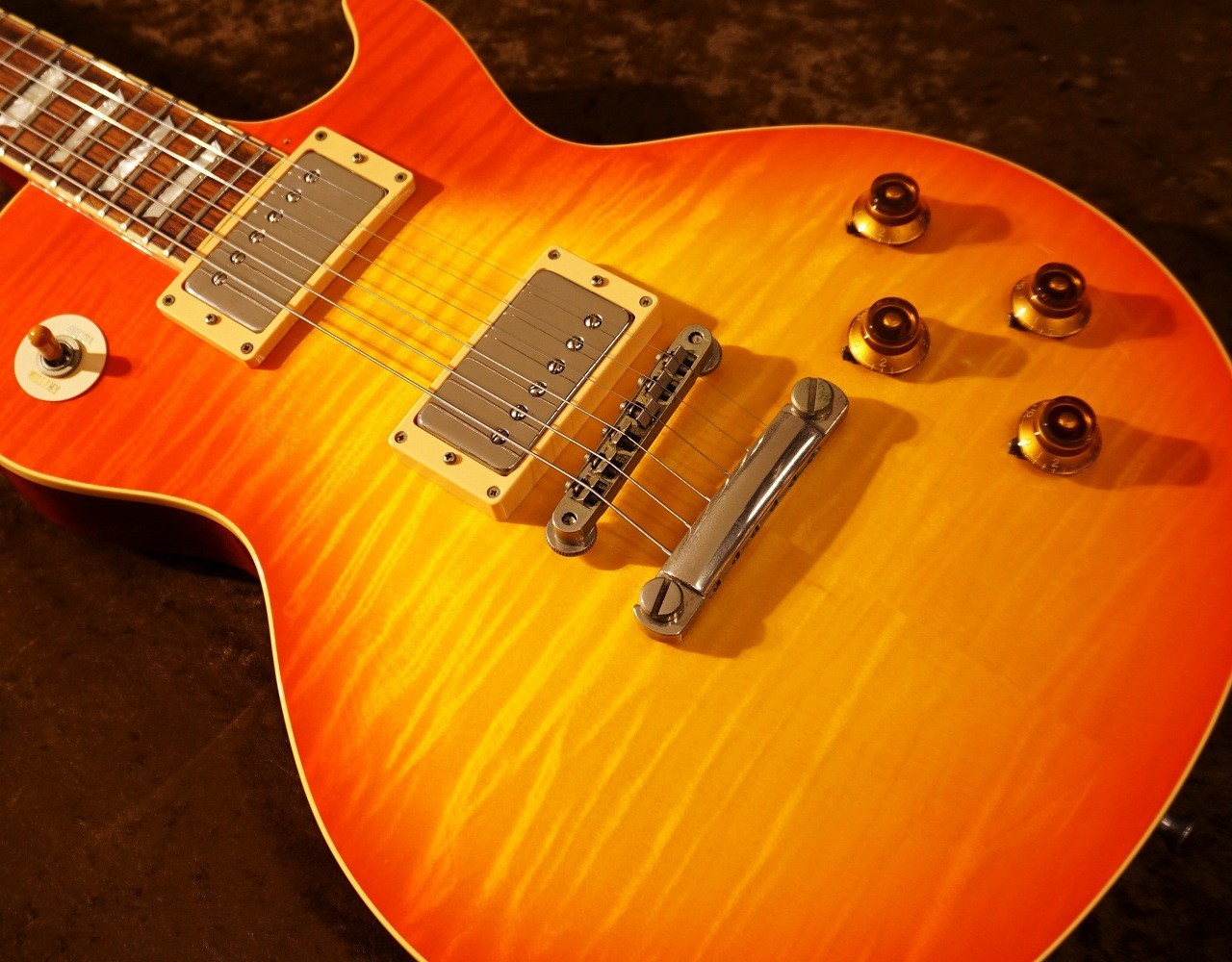 Burny RLG Super Grade Les Paul Type VH-1 Deep Joint Japan Late 80s Early 90s