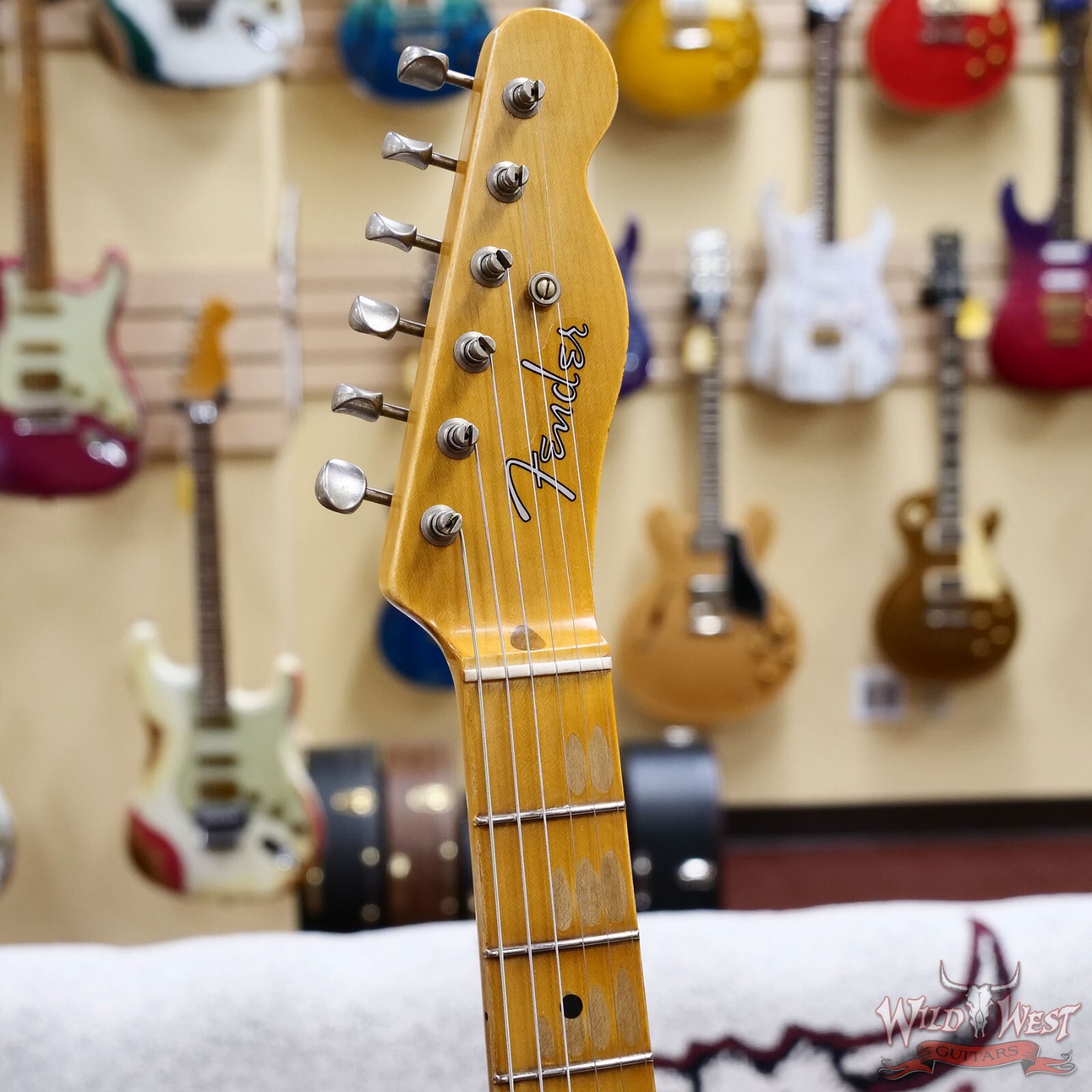 Fender Custom Shop 1951 Nocaster Ash Body Relic Faded Nocaster Blonde 6.75 lbs
