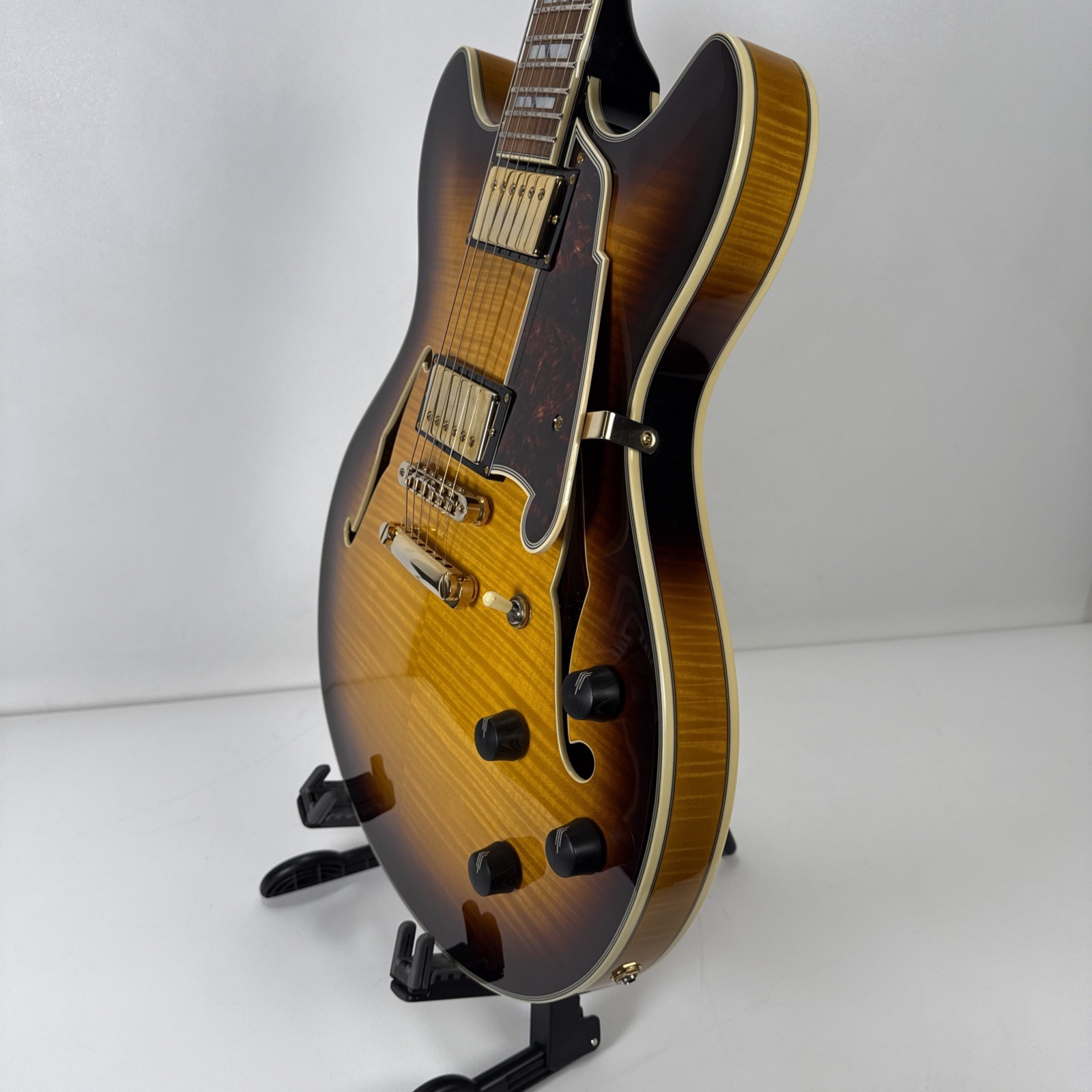 D’Angelico Excel DC SP Semi-Hollow Electric Guitar w/Original Case Sunburst
