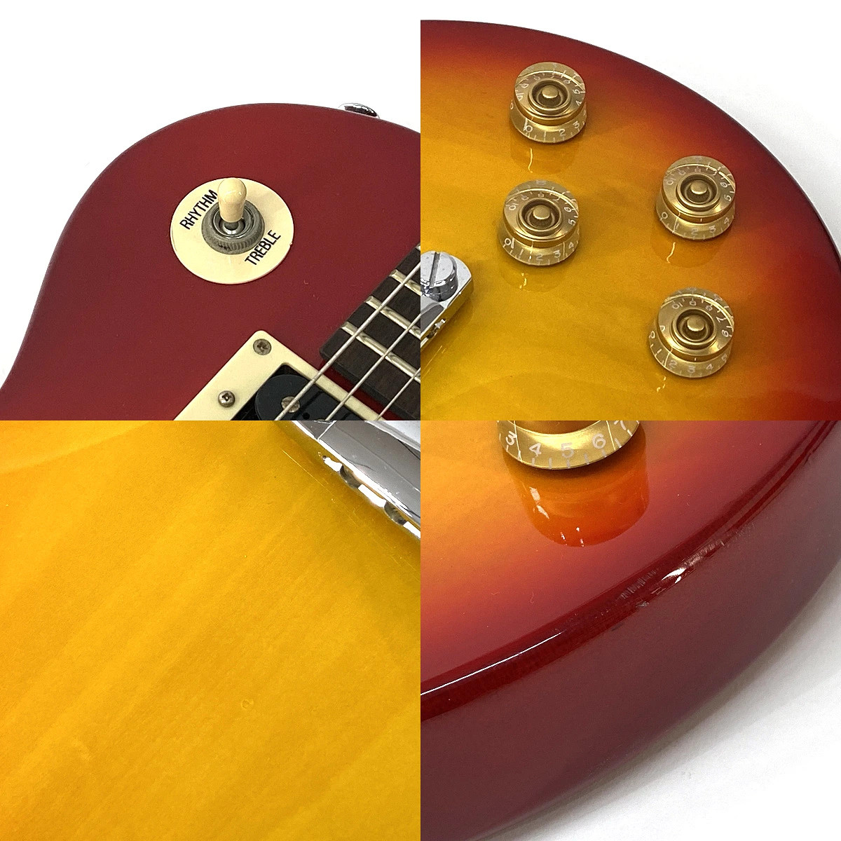 Epiphone Les Paul 100 Lp-100 Cherry Sunburst/Electric Guitar/Les Paul/Epiphone