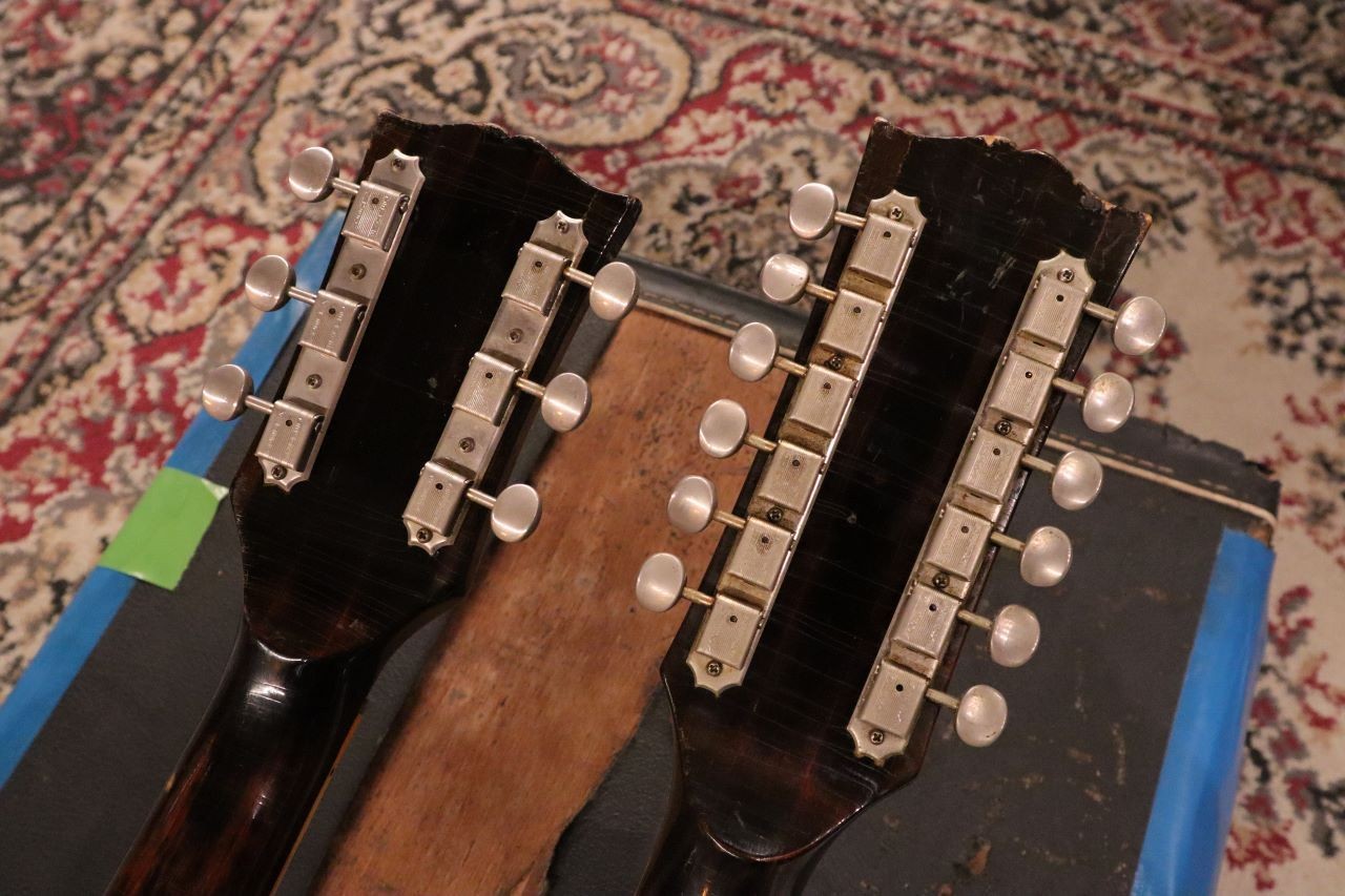 Gibson EDS-1275 Double Neck MID 70S MOD ~walnut~ Used Electric Guitar 1970