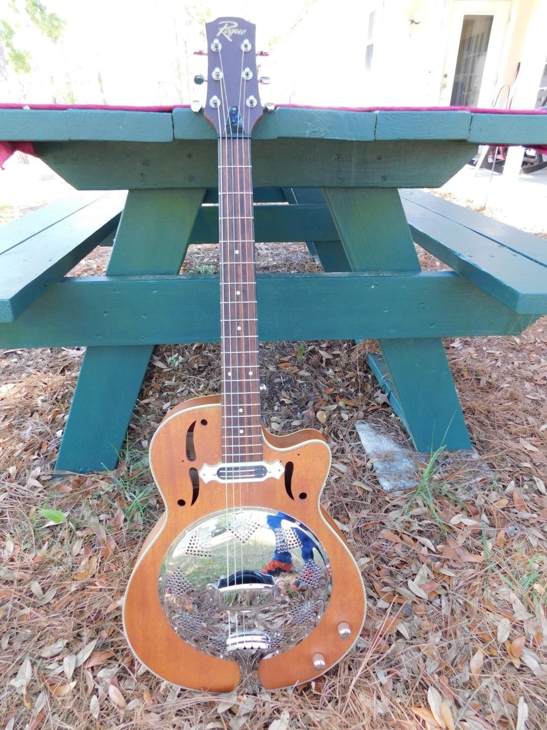 Rogue Resonator Set Neck Electric Guitar, Kind of Rare,Plays,Looks,Sounds Great