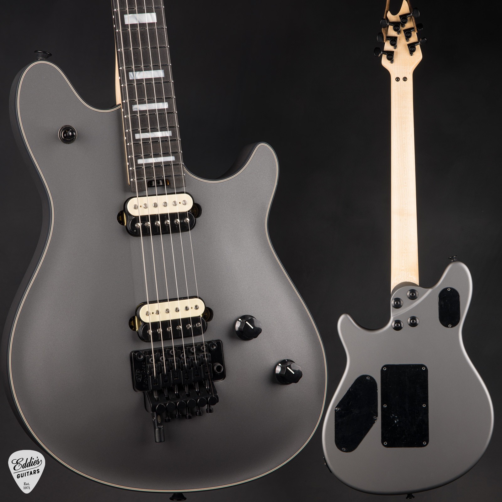 EVH Wolfgang USA – Ebony Fingerboard – Stealth Grey