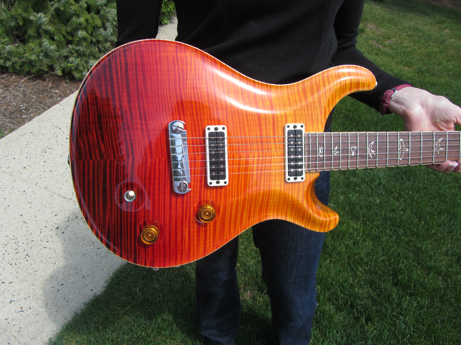 Prs Private Stock McCarty Narrowfield Pickups Tequila Sunrise Madagascar RW 2010
