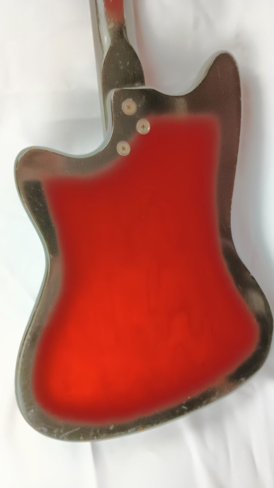 1960’s H15 Bobkat Holiday Brand Vintage Electric Guitar, Gold Foils & CASE