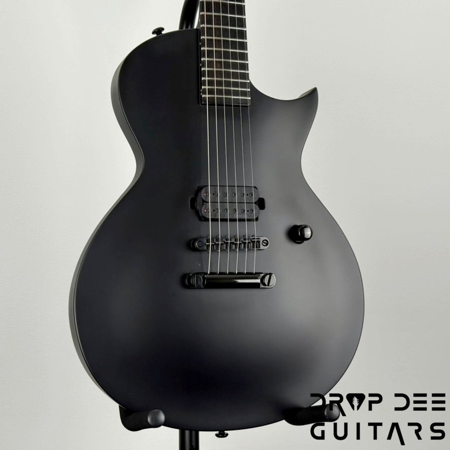 ESP LTD EC Black Metal Electric Guitar – Black Satin