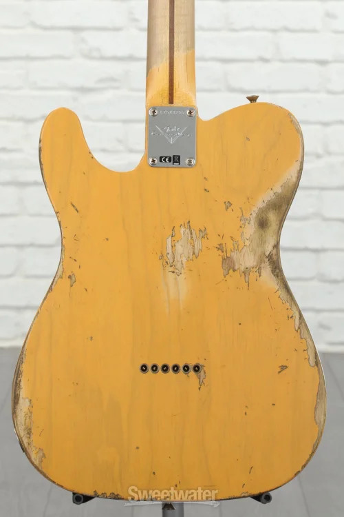 Fender Custom Shop 1953 Heavy Relic Telecaster – Butterscotch Blonde