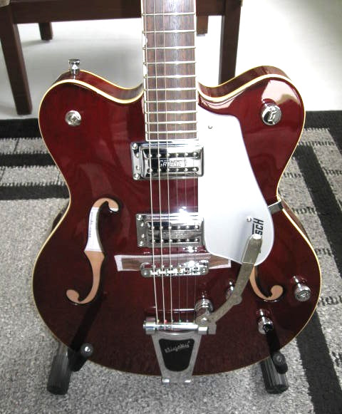 GRETSCH G5122DC DOUBLE CUTAWAY MINT BIGSBY B60 TAILPIECE W/ BLACK-CASE 535-#13