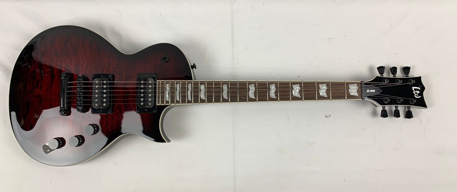 ESP LTD EC-256QM Electric Guitar See Thru Black Cherry Sunburst B-Stock EC256QM