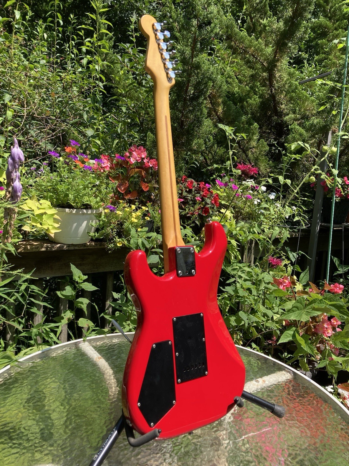 Vintage 1986 Squier by Fender Contemporary Stratocaster Made in Japan Torino Red