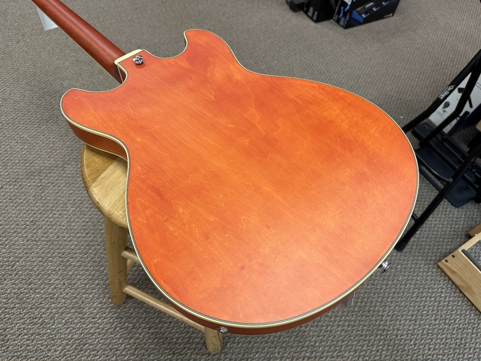 Ibanez AS73TTF Artcore Semi-Hollow Electric Guitar – Transparent Tangerine Flat
