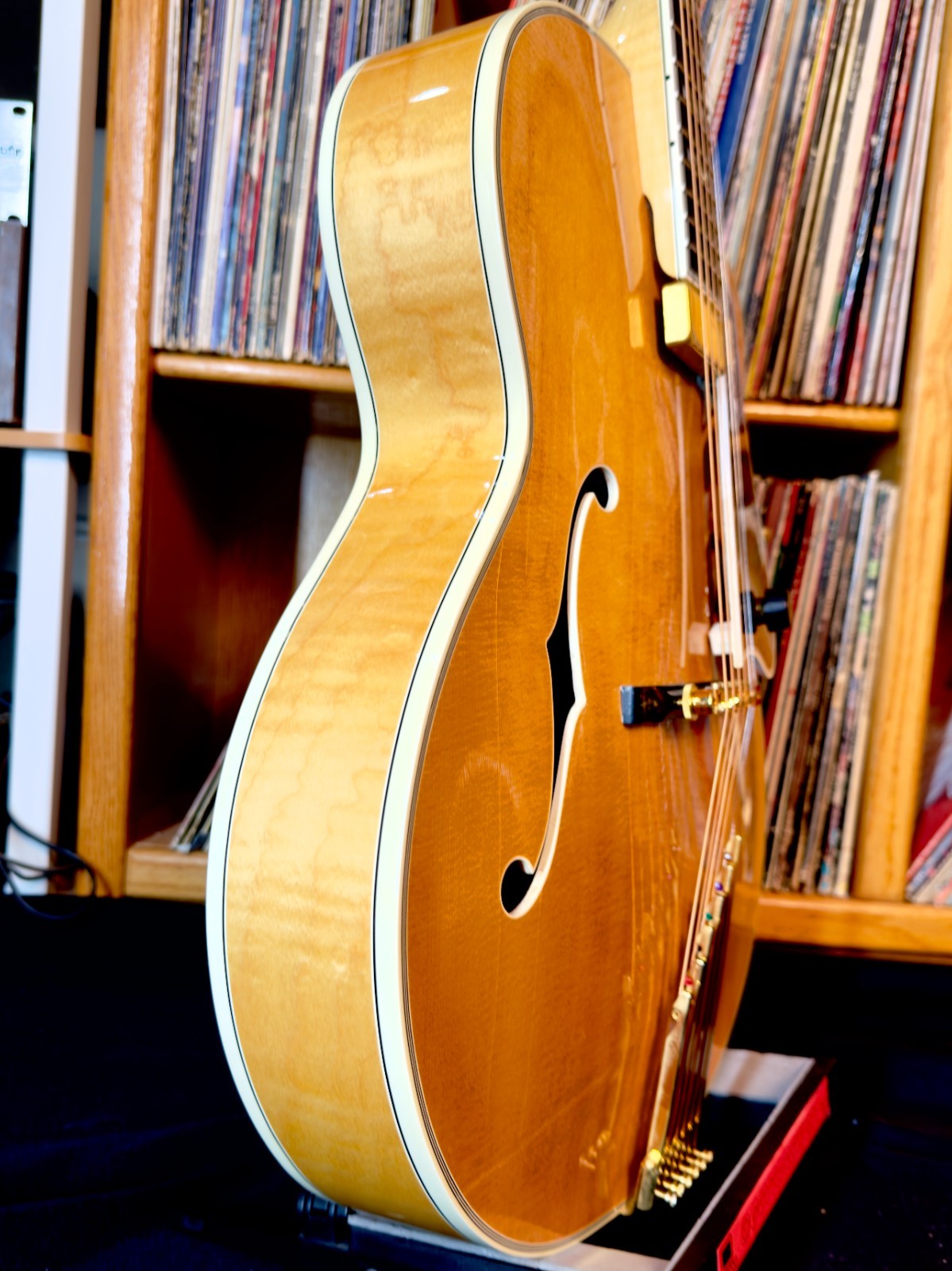 1997 Gibson Custom Shop LeGrand • Carved & Flamed Maple Back, Sides, & neck