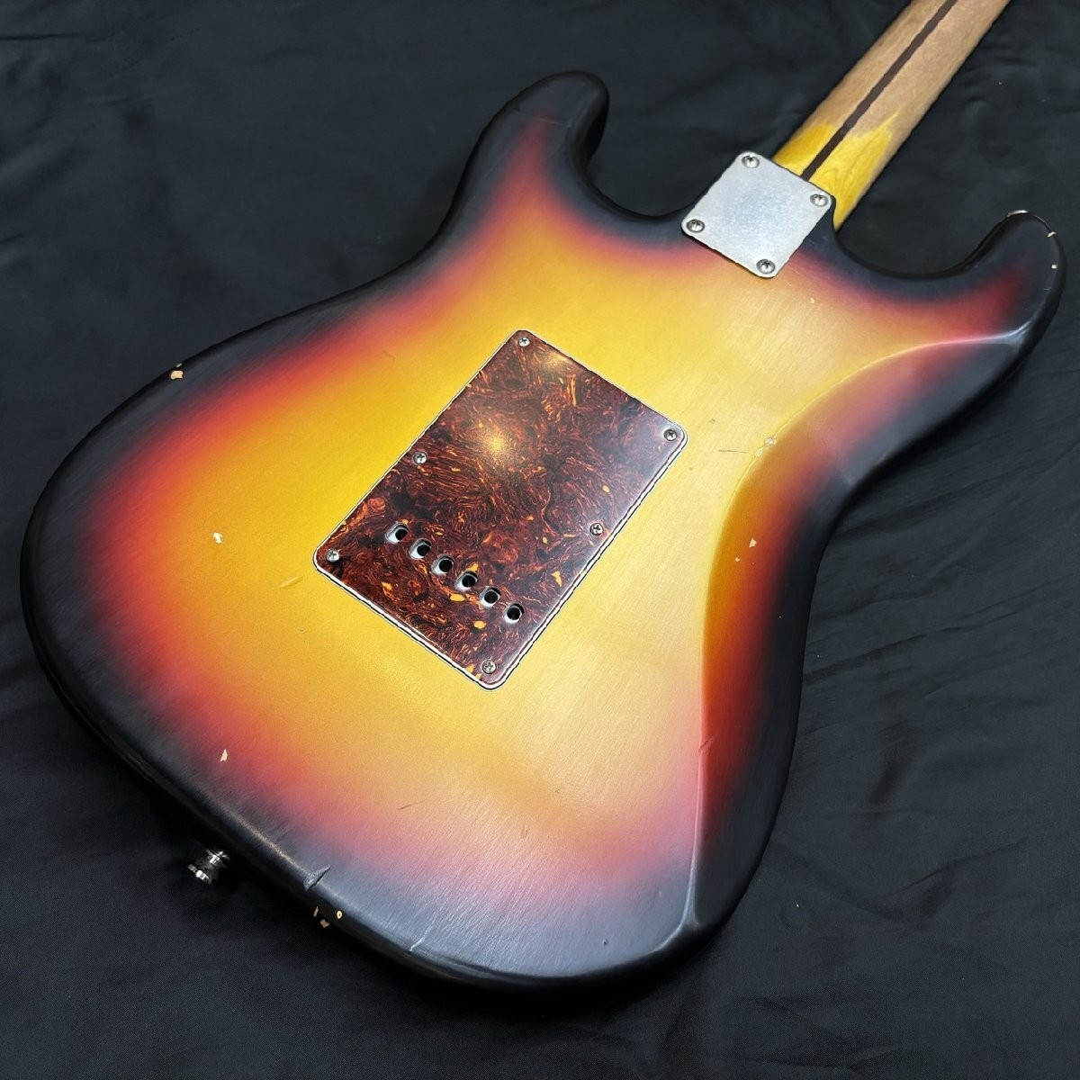 Electric Guitar Nash Guitars S-63 3 Tone Burst Alder Body Maple Neck with Case