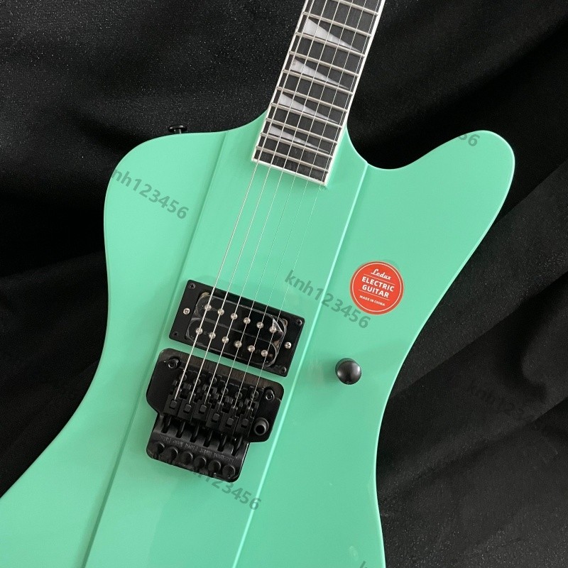 Electric Guitar Solid Body Stainless Rounded Fret Edge US Shipping C Shape Neck