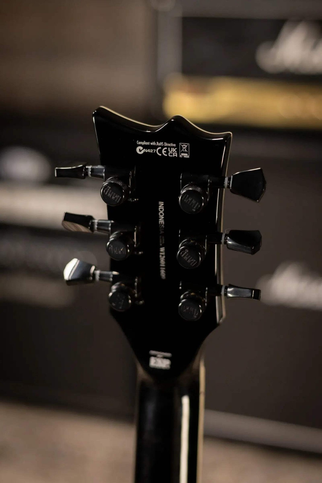 ESP LTD EC-400 QM Electric Guitar – See Thru Black Sunburst