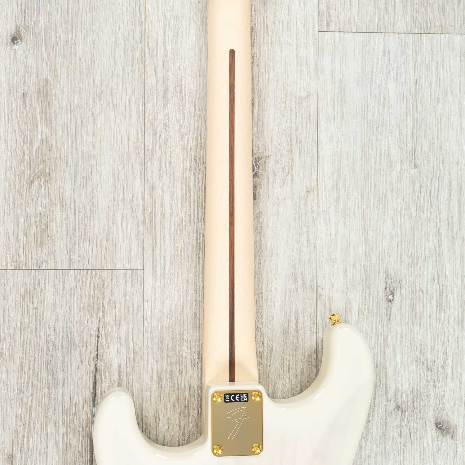 Fender Richie Kotzen Signature Stratocaster Guitar, Transparent White Burst