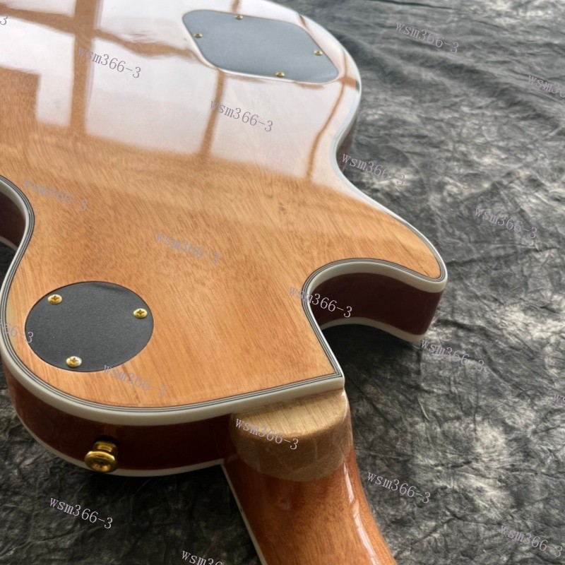 Solid Electric Guitar Stainless Rounded Fret Edge Bone Nut Natural Free Shipping