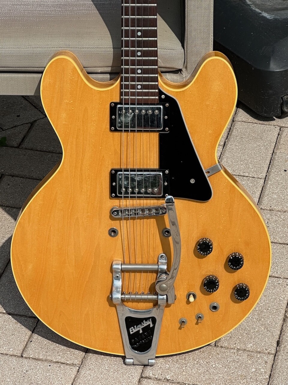 1981 Gibson ES-335 “Moog Prototype” Big Blonde Bad Boy 1 of a kind & Minty !