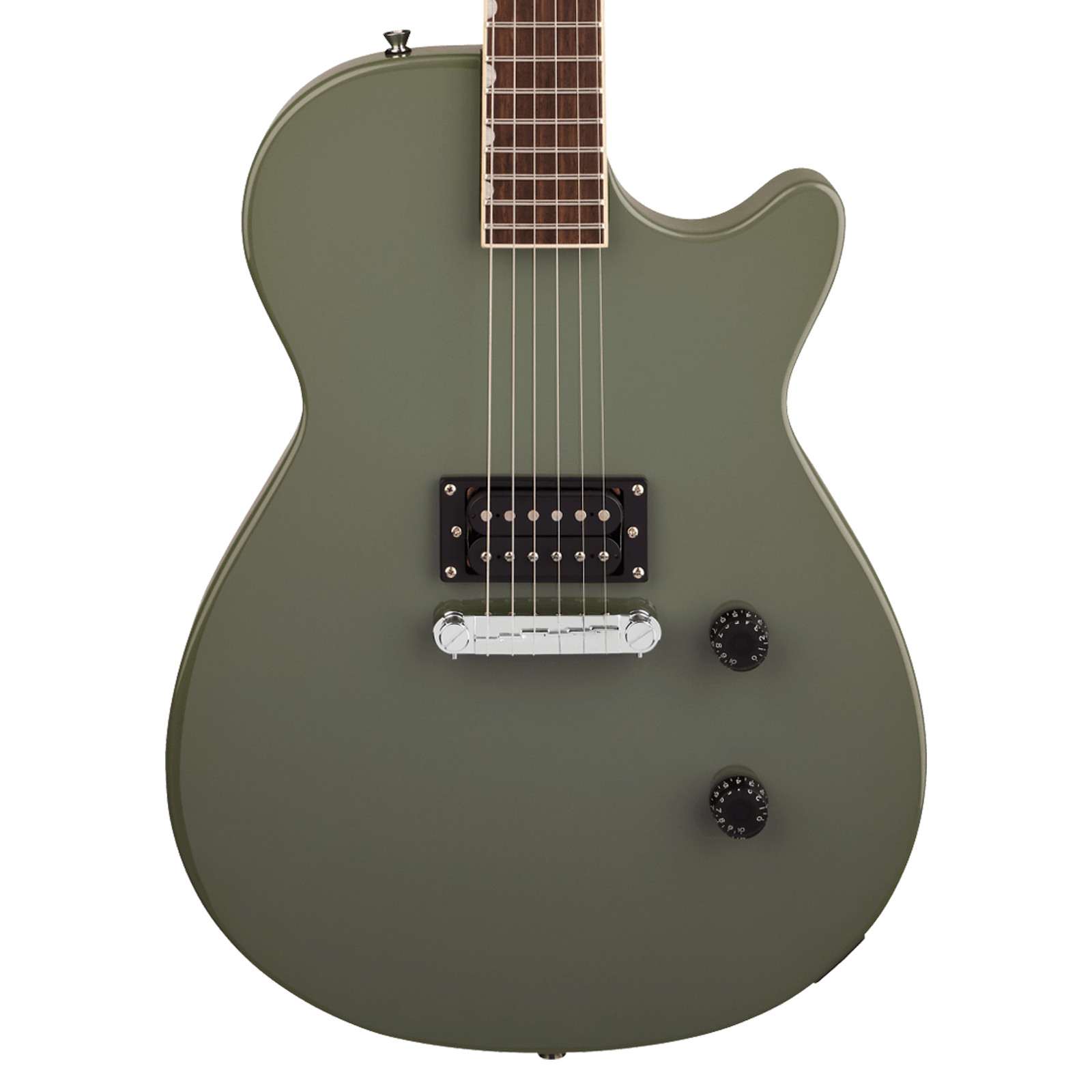 Used Gretsch Streamliner Jet Club 1 Pickup Electric Guitar – Olive Drab