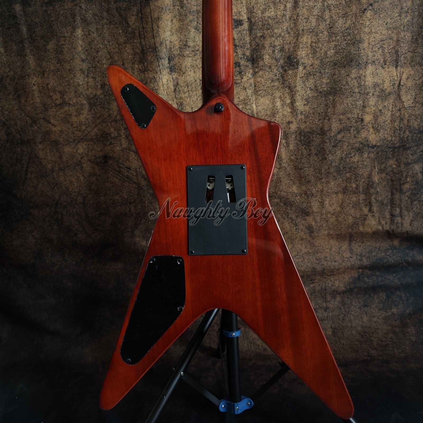 Green Burst falmed venner top Electric Guitar Maple Top 2 Humbuckers Solid Body