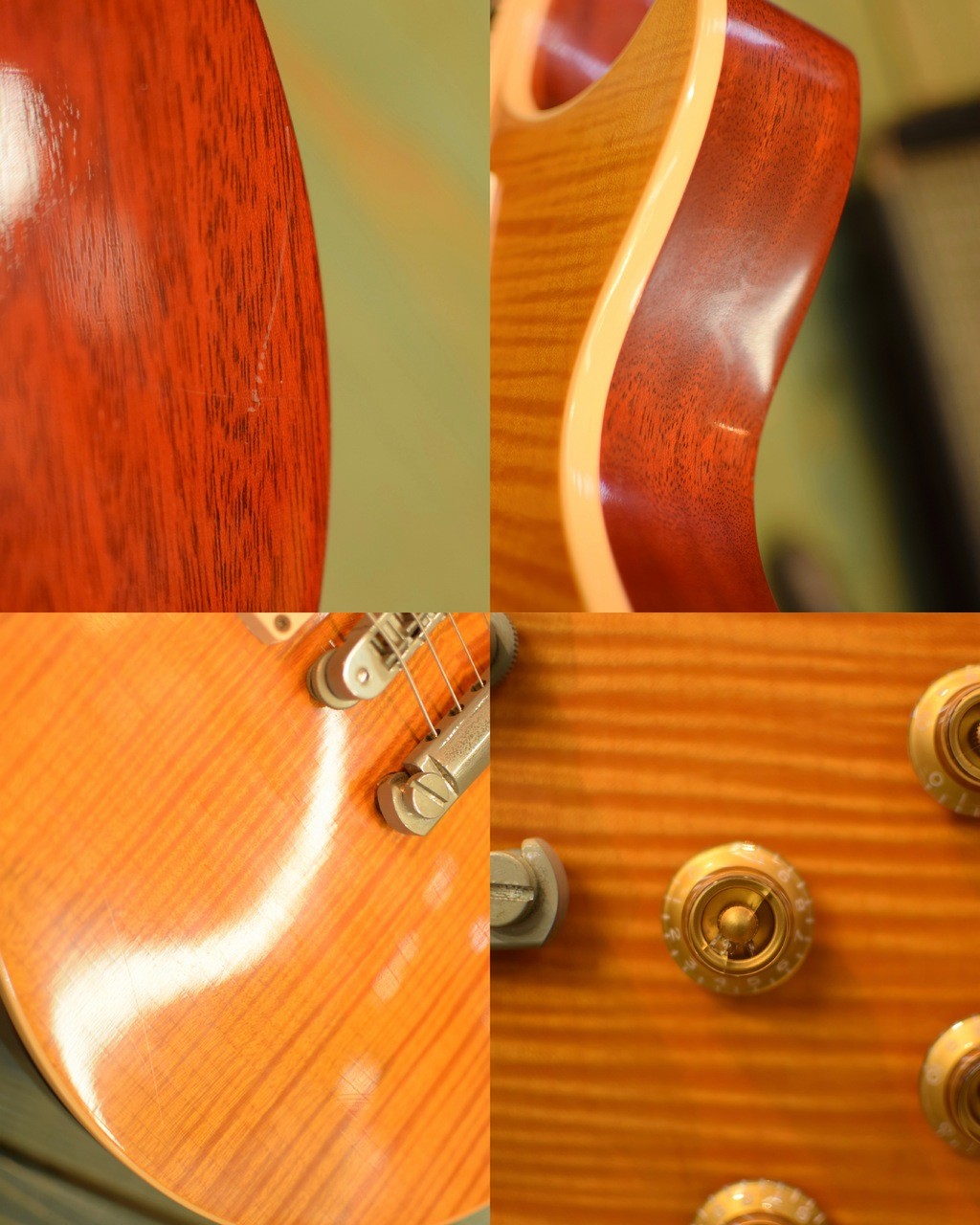 Gibson LES Paul Standard Plus TOP Trans Amber Used Electric Guitar [AUTH]