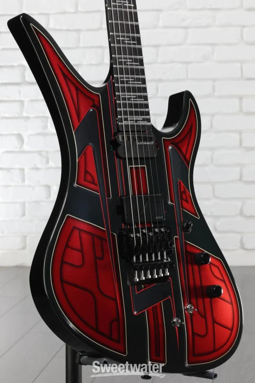 Schecter Avenger FR-S Przym Vespid Electric Guitar – Metallic Red, Przym