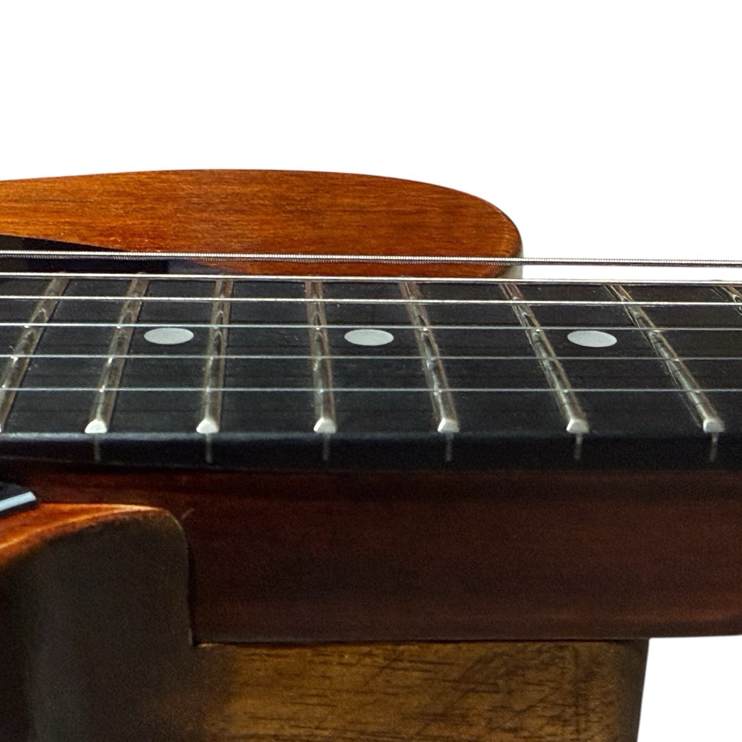 Custom T-Style Electric Guitar Satin Brown DiMarzio Artec Guyker Tuners