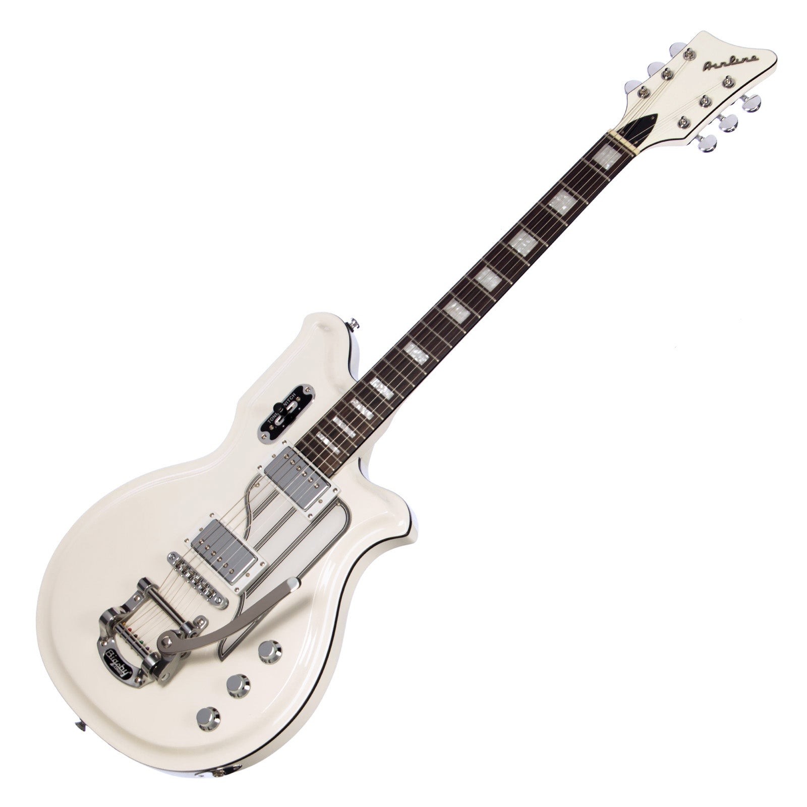 Airline Guitars MAP DLX White