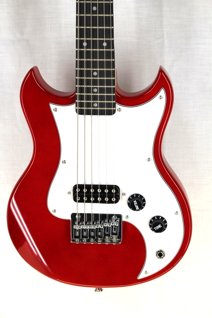 DEFECTIVE – VOX SDC-1 Mini Electric Guitar – Red w/ Gig Bag