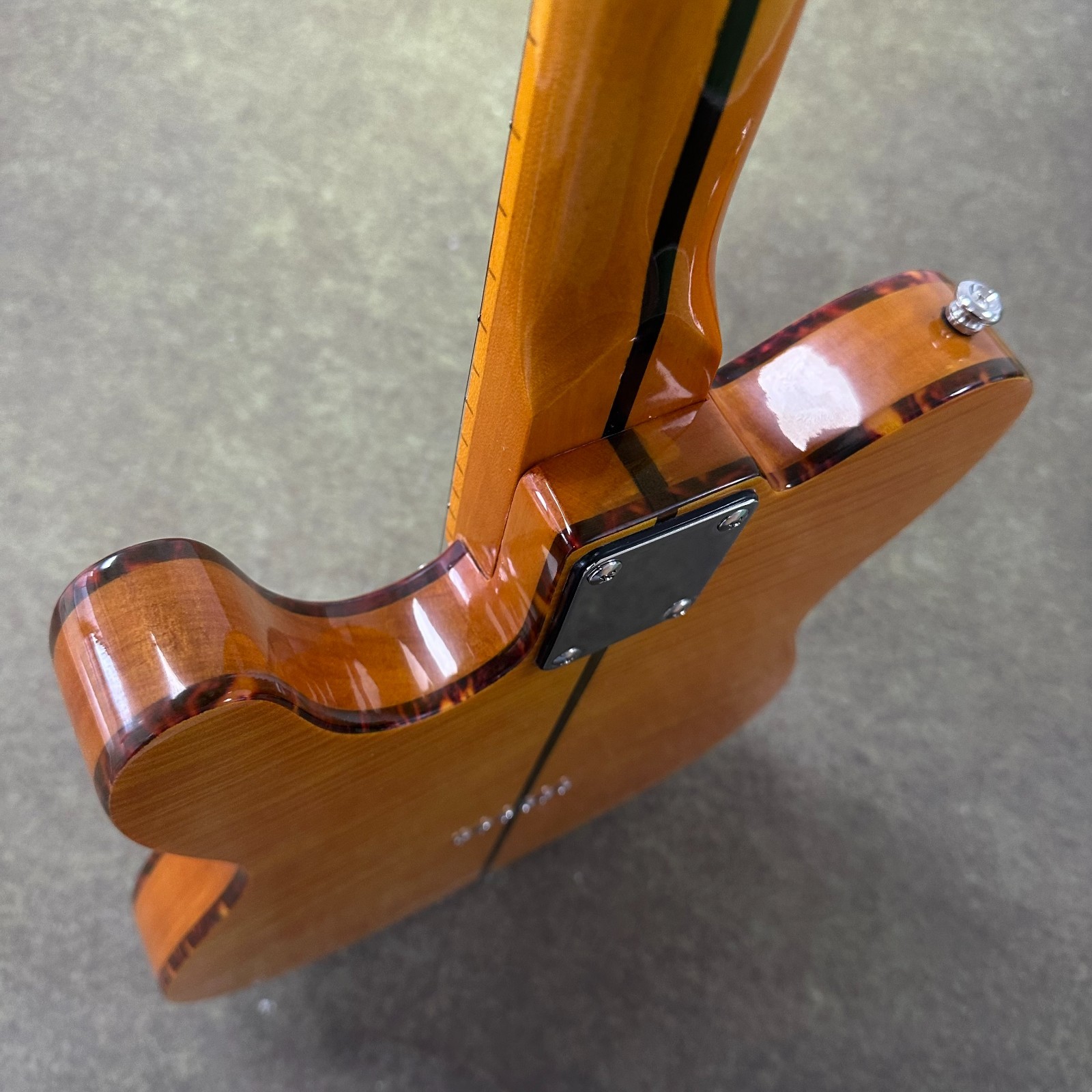 Anderson Mad Cat Amber Electric Guitar Fixed Bridge Maple Fingerboard