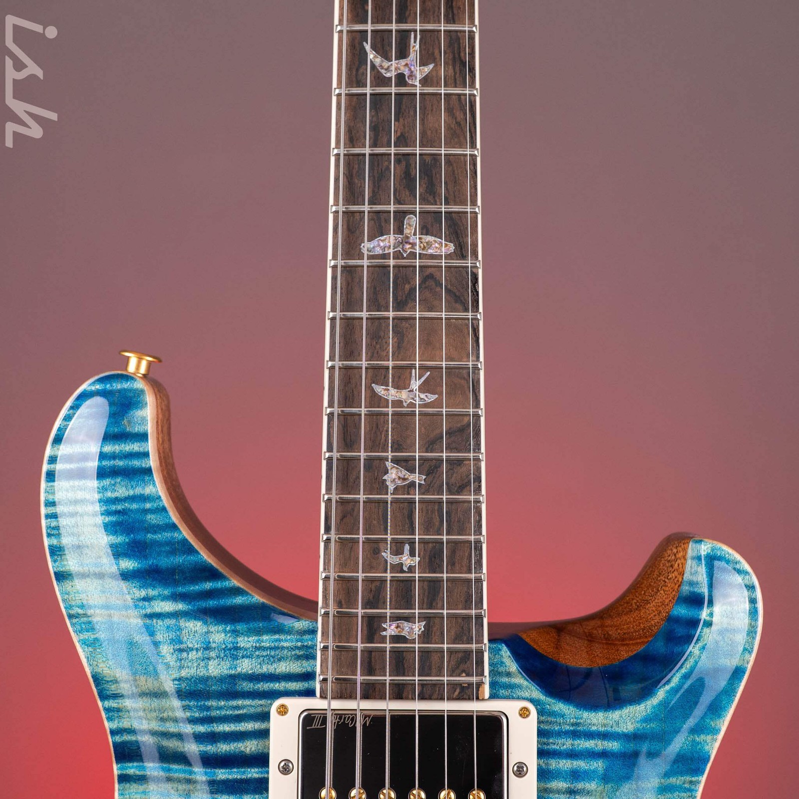 PRS Wood Library McCarty Tremolo 10-Top ‘408 Switching’ Arctic Blue