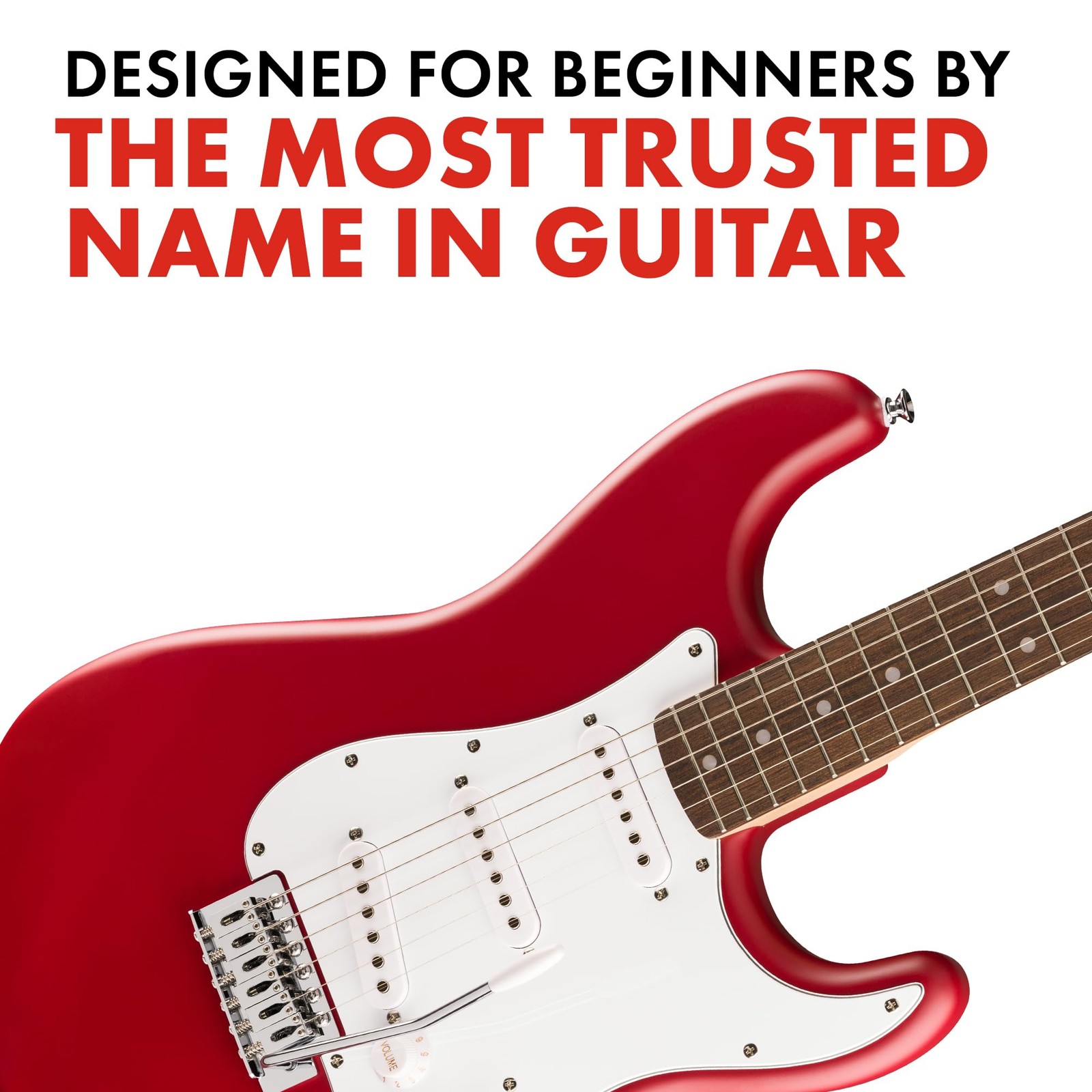 Fender Squier Debut Series Stratocaster Electric Guitar Beginner Guitar wit