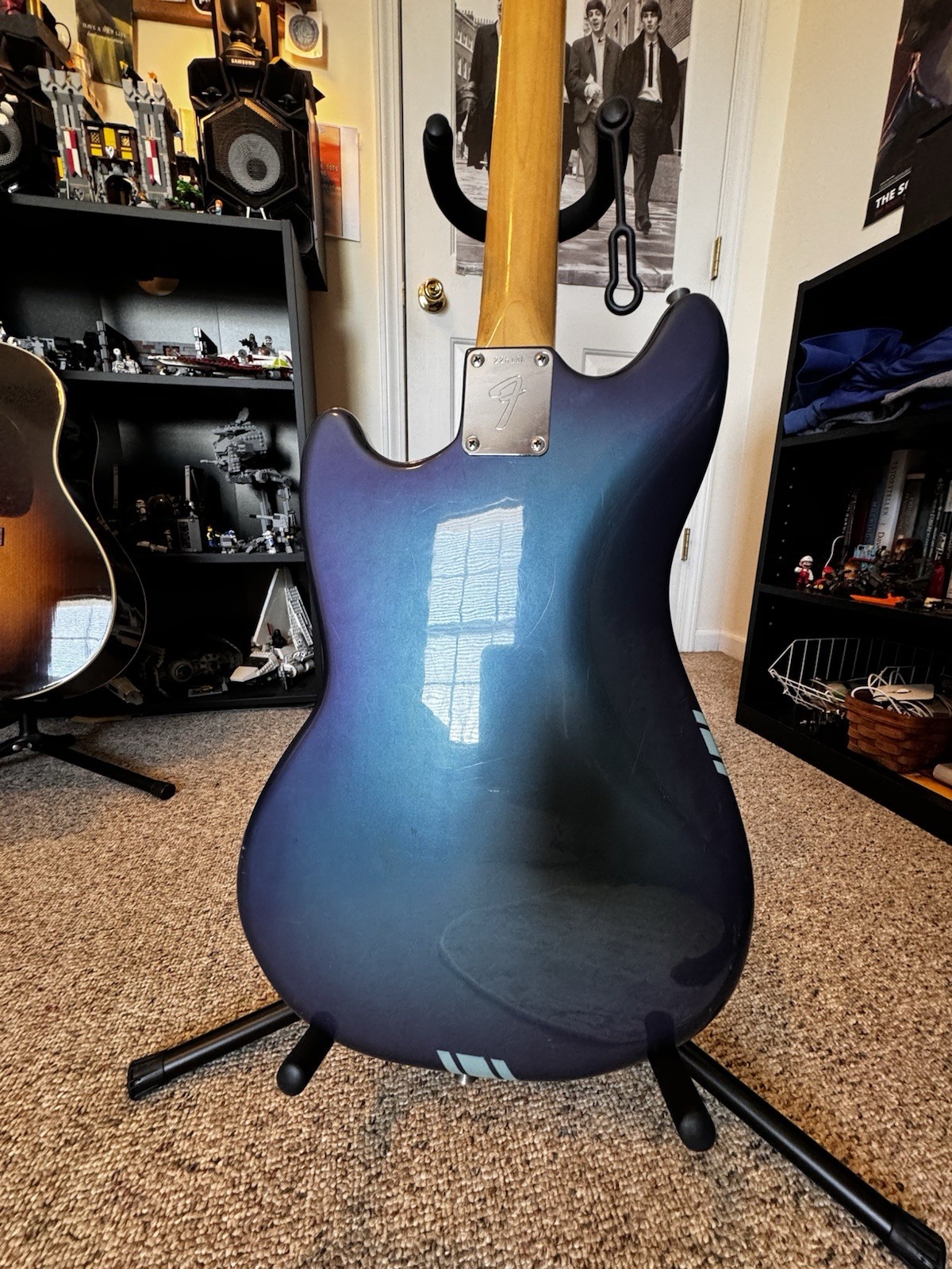 Fender Mustang Competition 1969 Burgundy (Blue)