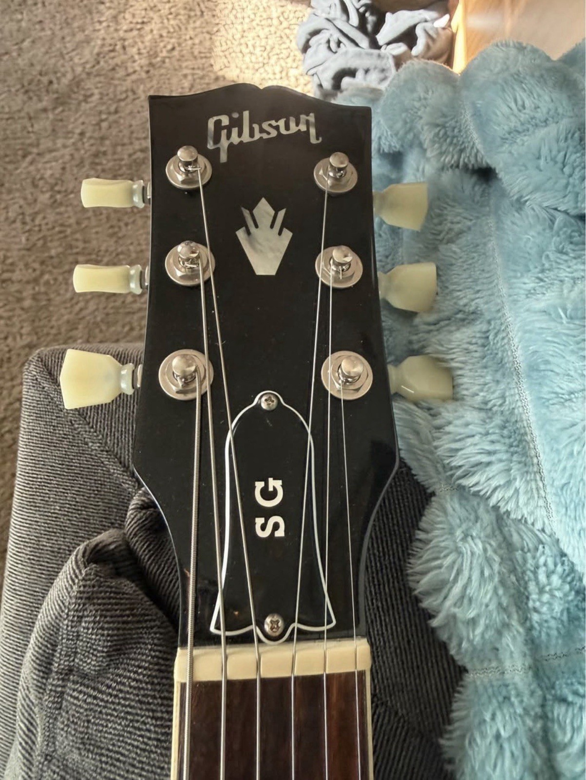 Gibson SG Green 6-String Solid Body Mahogany RH 22-Fret w/ Hard Case 2024