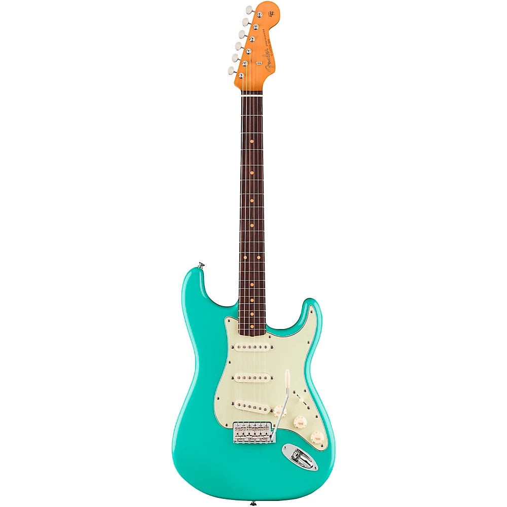 Fender Vintera III Early ’60s Stratocaster Guitar RW FB Surf Green Metallic