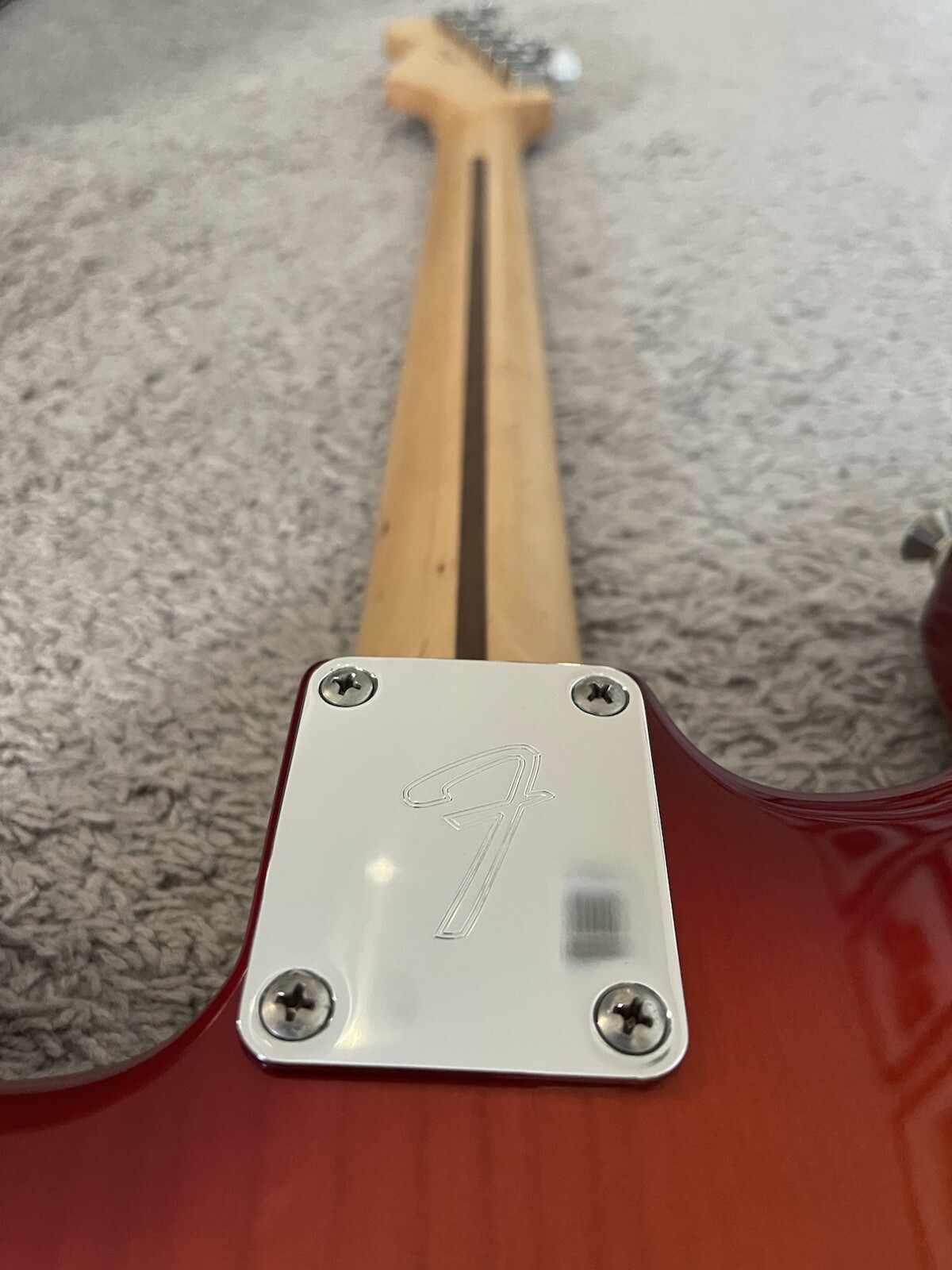 Fender Player Stratocaster HSS Plus Top 2019 MIM Cherry Burst Maple Neck Guitar