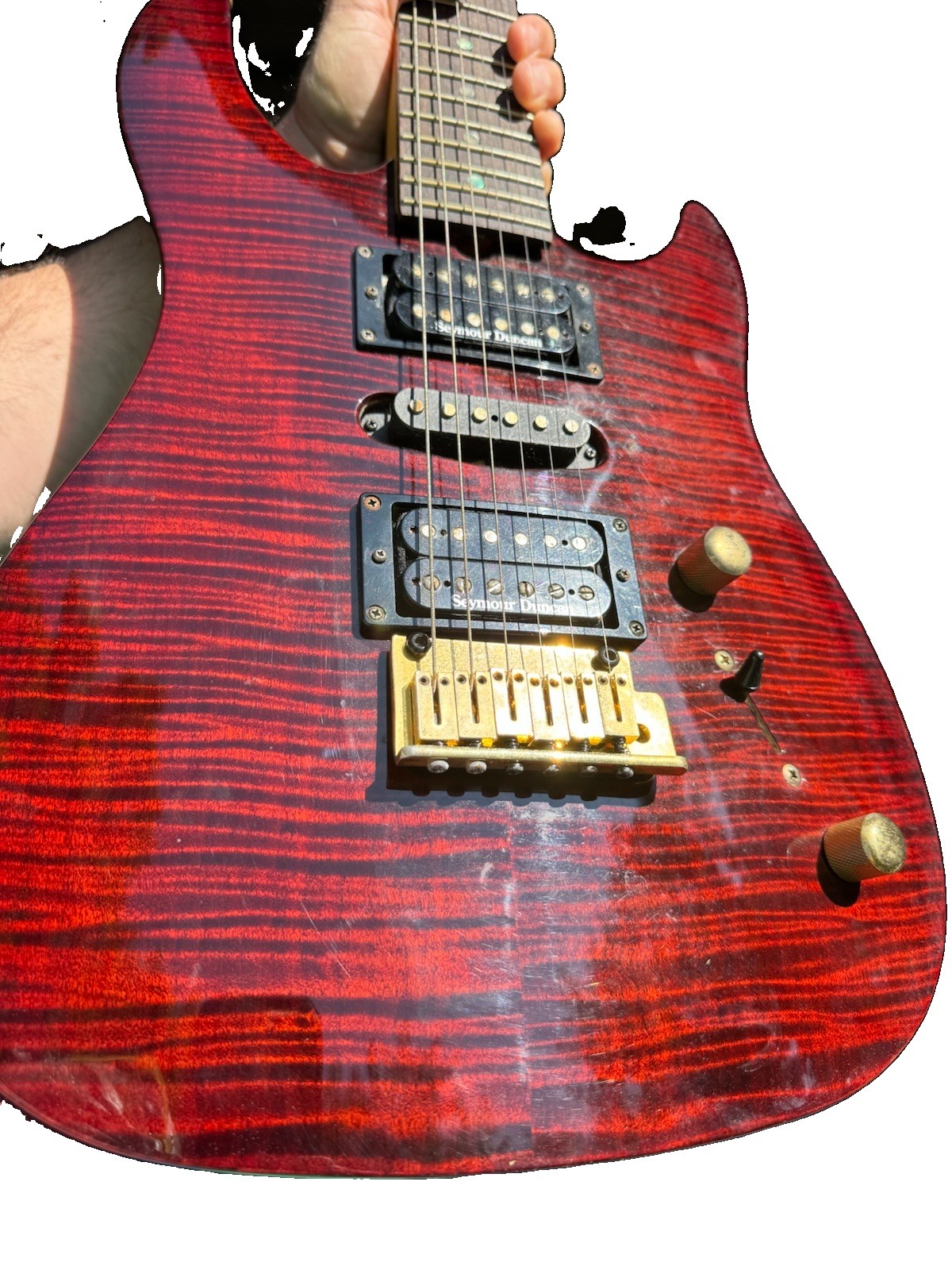 Brian Moore iM2000 Electric Guitar (2001) – Seymour Duncan HSH – Sperzel– OHSC