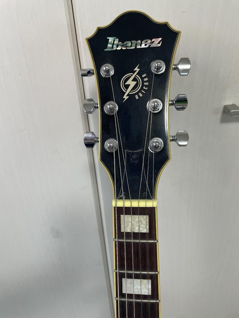 Ibanez AF75-JB-13-01 Blue Semi-Acoustic Electric Guitar Full Hollow Body