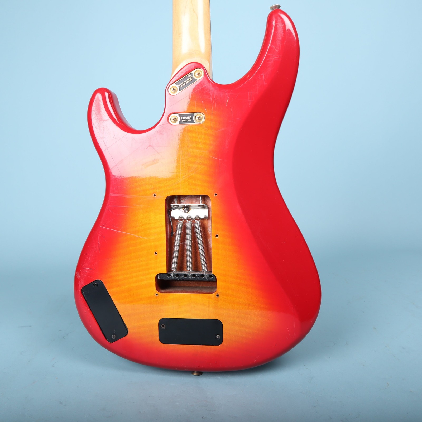 Yamaha SE903A Stratocaster Active Electric Guitar Cherry Sunburst