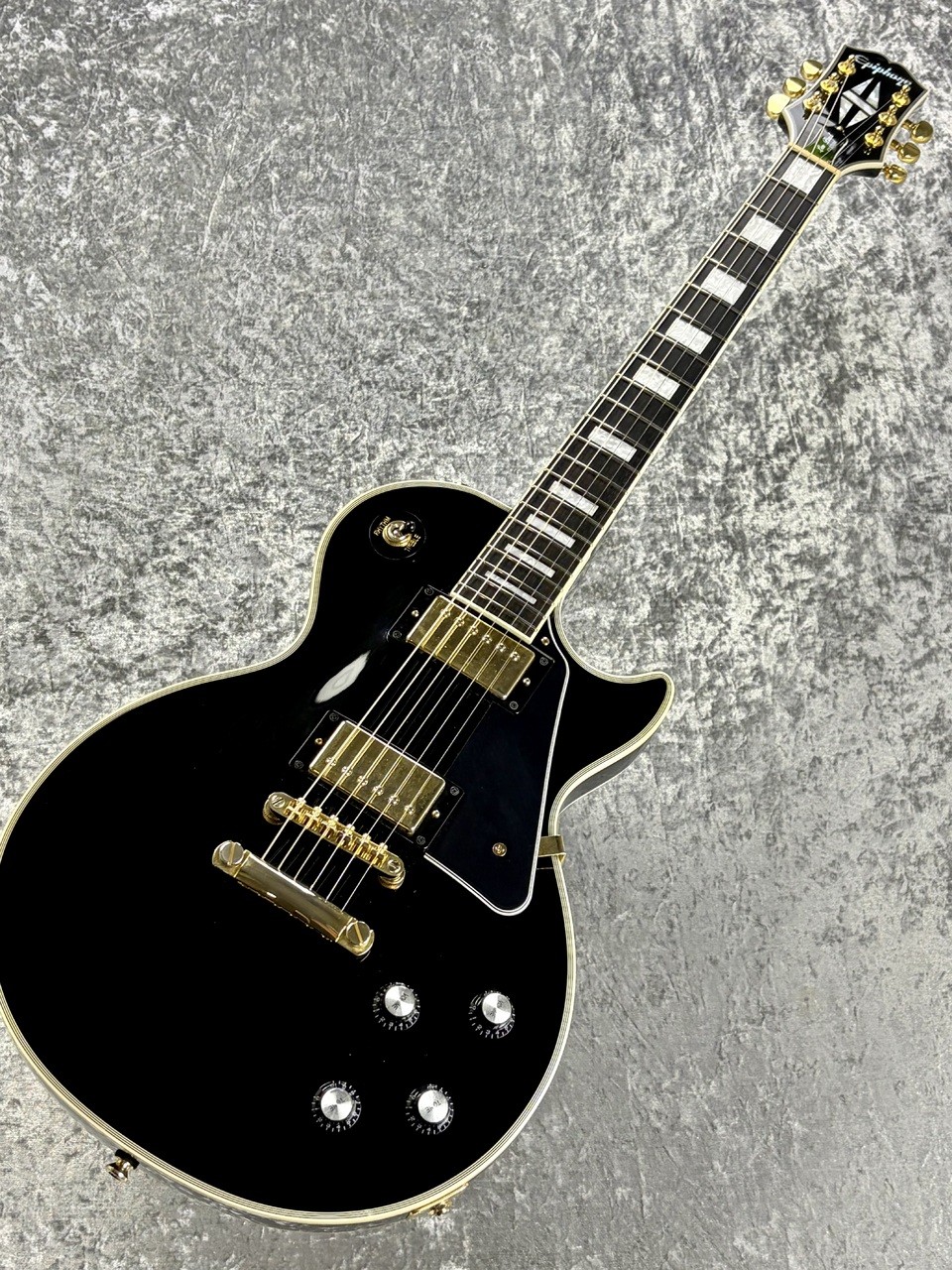 Epis Les Paul Custom Ebony (no260722)