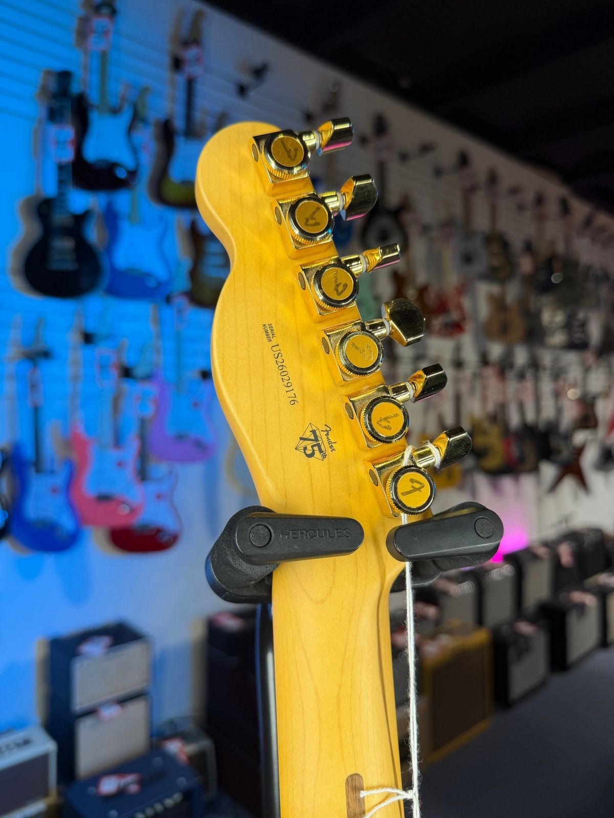 Fender 75th Ann American Professional II Custom Tele 2-Color Sunburst 176
