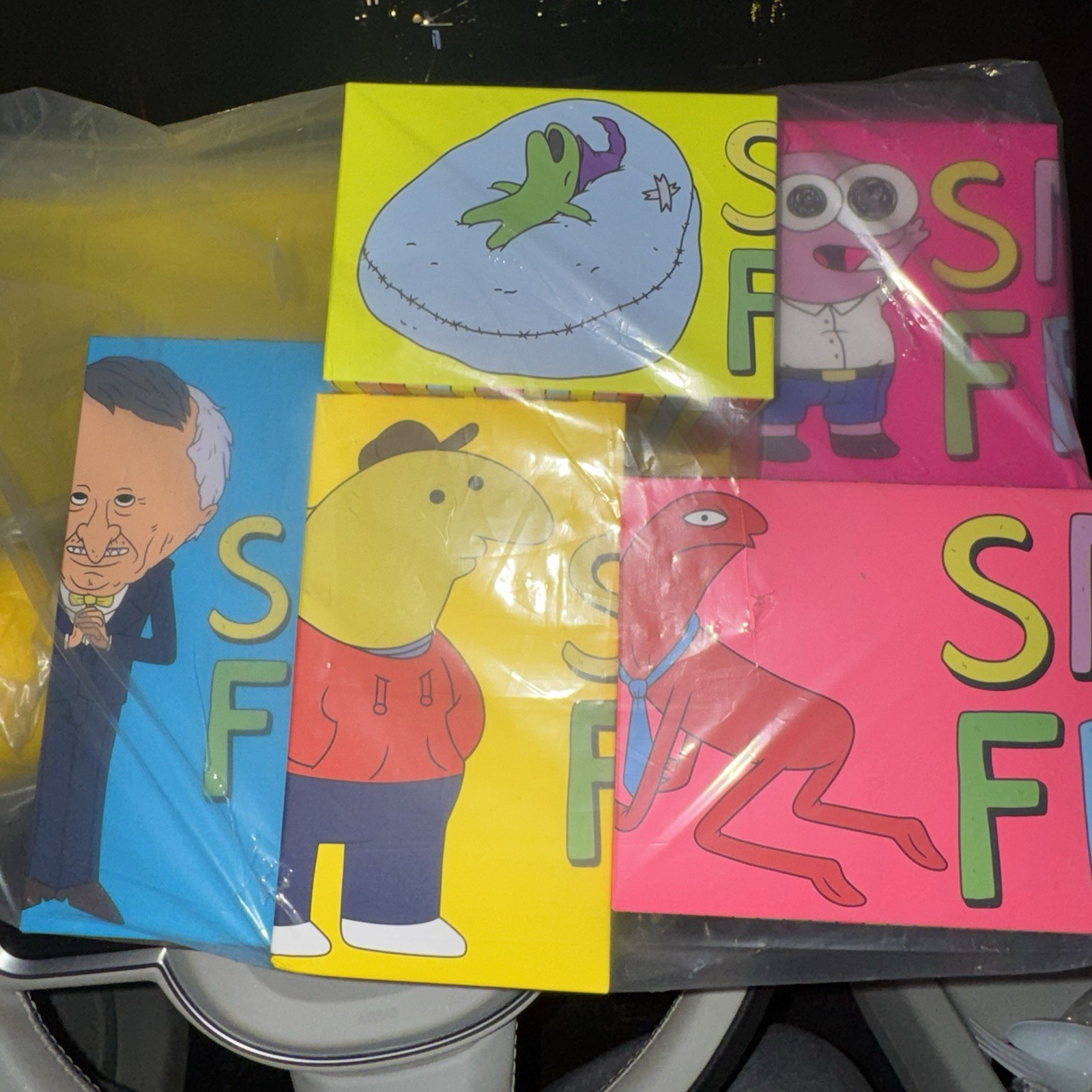 2025 SMILING FRIENDS VINYL FIGURES EXCLUSIVE MASTER SET PINS COMPLETE ADULT SWIM