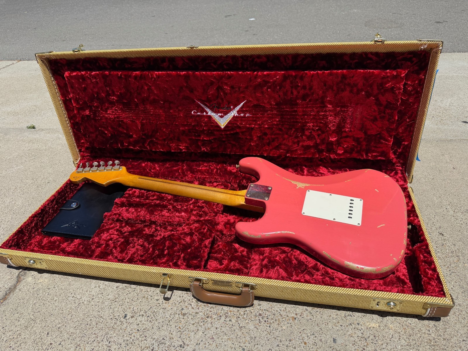 Fender Custom Shop Masterbuilt Todd Krause 56 Relic Stratocaster Fiesta Red